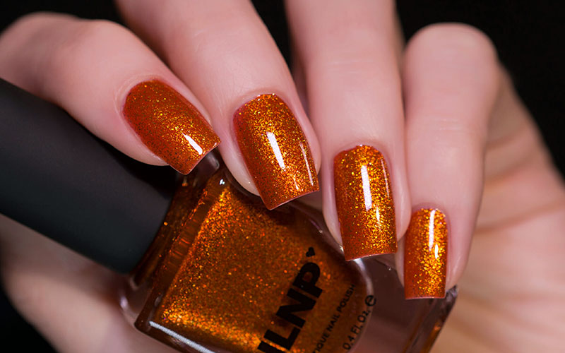 Orange Nails