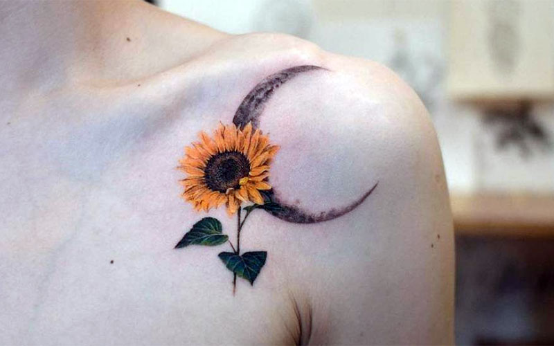 Sunflower Tattoo